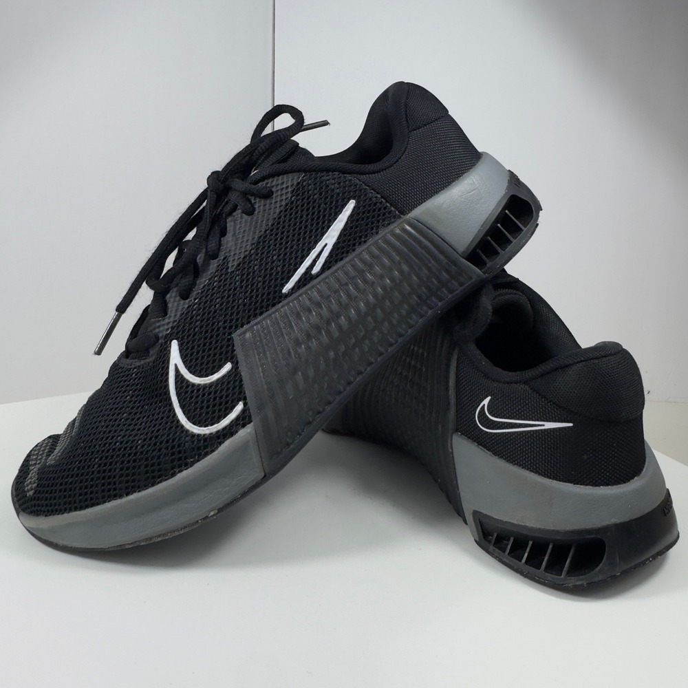 Nike Metcon 9 Black Anthracite Men's Size 9.5 Cross Training Shoes DZ2537-001